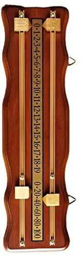 KBOLAE Snooker Billard Score Board Home Foosball Shuffleboard Anzeigetafel Braun