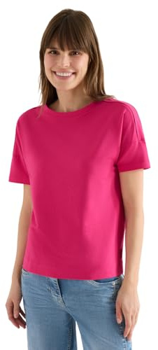 Damen Kurzarm T-Shirt mit Schulterdetail