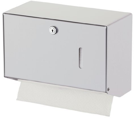 AIR-Wolf Papierhandtuchspender, Aluminium eloiert, Serie Omikron II