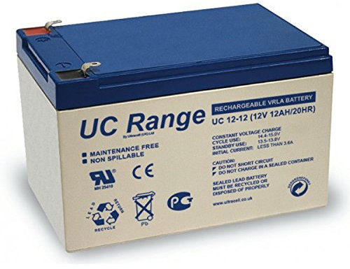 Batterie plomb 12V 12Ah Ultracell gamme UC