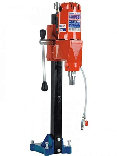 Kernbohrmaschine, Betonbohrgerät, DEDRA DED7622, 2500 W, Durchmesser 80-205 mm, Kernbohrständer, für stoßfreies Nassbohren von Löchern mit Diamantbohrkronen, universeller Bohrkronenanschluss 1¼''
