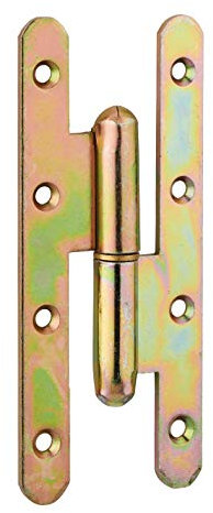 THIRARD - Paumelle de Paris porte d'entrée/d'intérieur, 140x55mm, acier, droite
