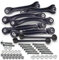BESTPRICE 8x Querlenker Hinterachse + Anbausatz, Stahllegierung, Rear Lower Control Arm, 8 Count, Vehicle Control Arm, 4052093328550