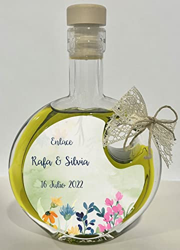 Botellas Regalo - Lágrima 100 ml - Aceite de Oliva Virgen extra - Caja 24 uds (Sin Personalizar- 24 Und / Caja)