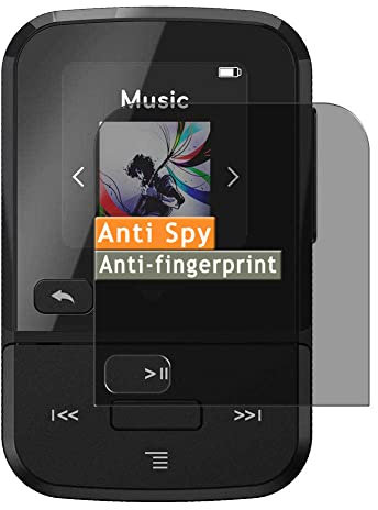 Vaxson Anti Spy Schutzfolie kompatibel mit SanDisk Clip Sport Go Display folie folien Displayschutzfolie ( nicht Panzer Schutz Glas folie SchutzGlas nicht PanzerGlas ) Neue