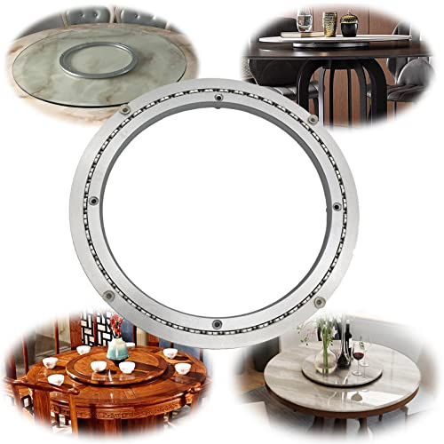KDLKCT6 Heavy Loads Base for Round Table - Lazy Susan Turntable Ring - Round Table Kugellager, Ø 8 Zoll - 24 Zoll, Für Esstisch TV Computer Monitor Küche Esszimmer, Drehbarer Drehtisch