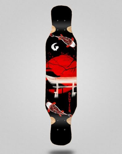 Glutier Skateboard Longboard Deck 46 x 10 Japan Kin