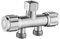JISADER Lave-linge Robinet Inverseur Vanne Séparateur de Robinet Adaptateur 1 En 2 Sorties