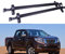 2 x Auto-Querträger-Dachträger, für Nissan Navara (D23) King Cab Double Cab 2015+ spezielle Querträger, Transport und Aufbewahrung von Gepäckträgern auf dem Dach