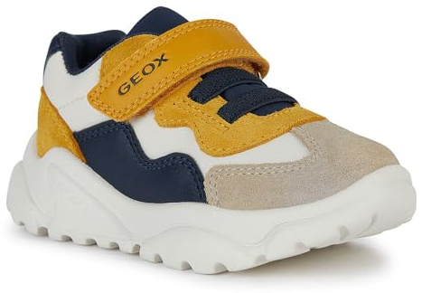 Geox Baby B CIUFCIUF Boy Sneakers Taupe/OCHREYELLOW 27_EU