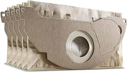 5 sacs de filtre en papier 6.904-322.0 sacs d'aspirateur, wd2, a2003 sacs d'aspirateur.