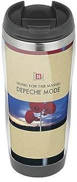 Glades Depeche Mode Music for The Masses - Travel Mug, Thermal Insulated Cup for Hot and Cold Beverages Drinks