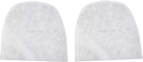 2Pcs Activated Carbon Filters Compatible with EBAC 2000 Series 2600e 2600ex 2650e Dehumidifier Purifiers, White