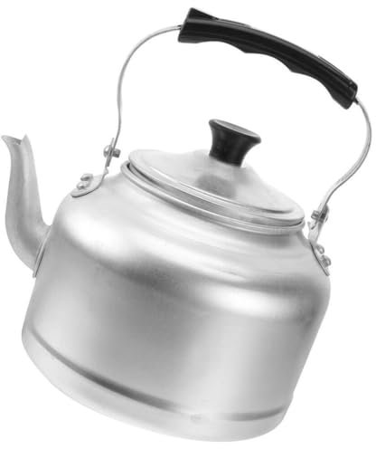 PRETYZOOM Teteras De Aluminio Tetera De 3L Y 20 Cm Tetera Para Acampar Tetera Tradicional Tetera Para Hervir Agua Recipiente Con Asa Para El Hogar Cocina Restaurante