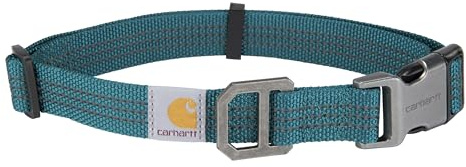Carhartt Gear P0000343 Handwerkerhalsband, groß, schattierte Fichte | Nylon-Gurtband, vollständig verstellbar, mit robuster Schnalle an der Seite und reflektierenden Nähten