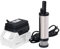 KATSU FIT-BAT Kabellose Mini-Tauchwasserpumpe 18/21 V, Diesel-Wassertransferpumpe mit Edelstahl-Filternetz für Pools, Camping, Auto, LKW, Boot, Batterie nicht im Lieferumfang enthalten