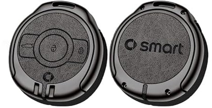 HBANMK Autoschlüssel Hülle für Smart #1#3 Brabus, Schlüsselhülle Schlüsselcover Schutz Schlüssel Gehäuse, Stoßfest Kratzfest Auto Schlüsselgehäuse Schlüsselanhänger,D Grey1