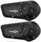 FreedConn KY PRO Motorcycle Helmet Bluetooth Headset, Motorbike Headphone with CVC Noise Cancellation, Stereo Music & Share, Support 6 Riders 3937 Ft/1200m Intercom Conversation, IP65 (KY PRO 2 Pack)