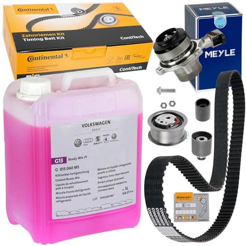 CONTI Zahnriemensatz + 5L G12E passend für A3 T6 Golf 7 Passat 3G TDI
