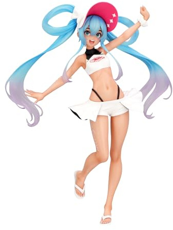 FuRyu Corporation -Hatsune Miku GT Project Trio-Try-iT Figure -Racing Miku 2024 Summer Holiday Ver.-