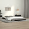 Natulvd Niedriges Plattform-Bettgestell, Einzelboden-Bettgestell mit stabiler Lattenstütze, japanischer Stil, kein Boxspringbett erforderlich (Schwarz, 100 x 200 cm)