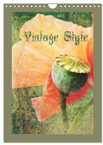 Vintage Style (Wandkalender 2026 DIN A4 hoch), CALVENDO Monatskalender: Stillleben im Vintage Style (CALVENDO Natur)