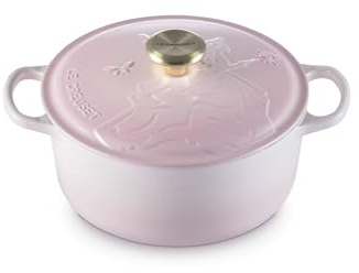 Le Creuset Wicked Collection Glinda Embossed Cast Iron Round Casserole