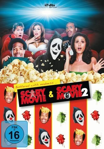Scary Movie & Scary Movie 2 - Popcorn-Box [3 DVDs]