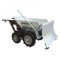 PowerBoss Mini-Dumper per carriola motorizzata, 85 x 56 cm, Spazzaneve in Metallo Argento