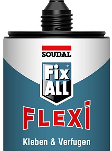 Soudal Fix All Flexi, Universalkleber, 470 g, hellgrau, mit Clipdüse