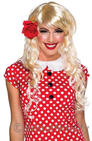 Bristol Novelty BW889 Vixen Wellige Perücke, Blond
