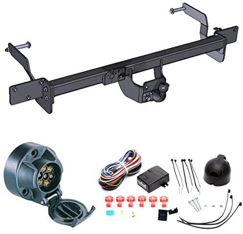 7â Pin Trailer Kupplung mit Schwanenhals | Peugot Boxer/Fiat Ducato/Citroen Jumper 2006-| Abnehmbare mit Werkzeug