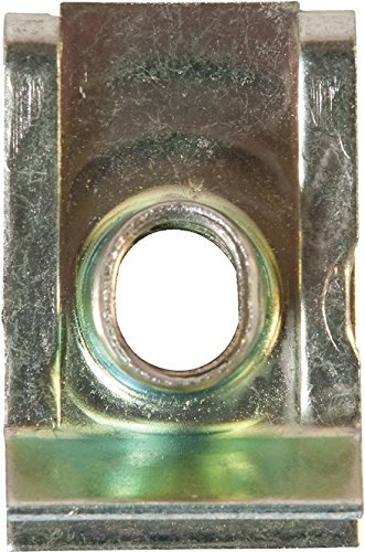 WEO Chimney Nuts U Nuts Size M8 Speed Fasteners, Spire Nuts, Captive Clips HUC58-10 Pack of 10