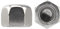 OPIOL QUALITY® Hutmuttern niedrige Form DIN 917 M4 aus Edelstahl A2 V2A (20 Stück) Sechskant Kappenmuttern Sechskant-Hutmuttern