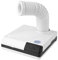 Aspirateur de table de 60 W pour ongles, aspirateur à poussière d'ongles, avec puissance puissante, pour manucure et pédicure (blanc)