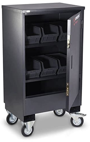 Armorgard Fittingstor Mobile Secure Fittings and Fixings Cabinet 800mm 555mm 1450mm