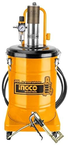 Ingco AGL02301 INGRASSATORE Pneumatico 30 LT - Max 400BAR 250LT/MIN