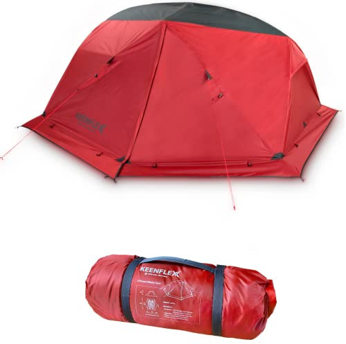 KeenFlex Tenda da Campeggio per 1-2 Persone (2P Red)