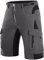Wespornow Kurze Hosen Herren Cargo Shorts Herren mit 6 Taschen Arbeitshosen Männer Kurz Bermuda Wanderhose Fahrradhose Cargohose Chino Stretch Sommer Wandershorts MTB Hose (Dunkles Grau, XXL)