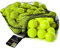 Aspect Practice Tennis Balls, 12 Pressure less Training Exercise Tennis Balls with Easy Transport bag, Soft Rubber Perfect for Beginners Training Lessons Pet Dog Playing