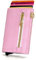 GUGGIARI® Porte Carte - Porte Carte Bancaire avec Poche pour Monnaie et Poche à Rabat avec Fermeture Magnétique - Portefeuilles Pop-up avec Blocage RFID - Porte Cartes Mince pour Femme - Pink
