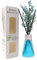 Diffuser Set Reed Rattan Immortal Plant Flower 50ML Conical Refillable Glass Bottle Fireless Aromatherapy Oil Diffuser and Reed Diffuser Stick (blue wind chimes)