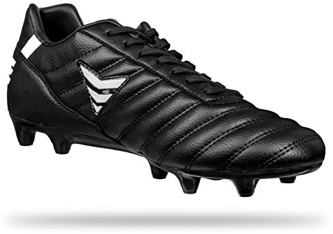 Nordcore Fußballschuhe - Schnürverschluss Fussballschuhe Herren und Damen – Fußball schuhe mit reaktionsfreudiger, rutschfester Laufsohle – Football Shoes mit Stollenmuster für verschiedene Bodentypen