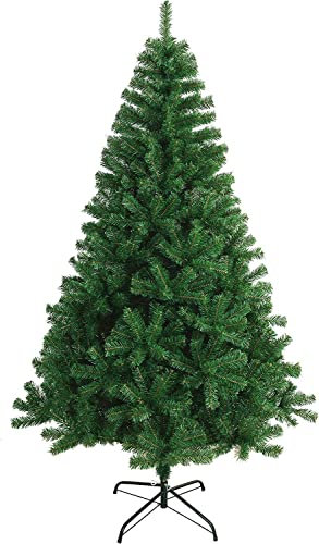 Árbol de Navidad Artificial - Extra Relleno - Abeto de Hoja Espumillón 210Cm. 958 Puntas