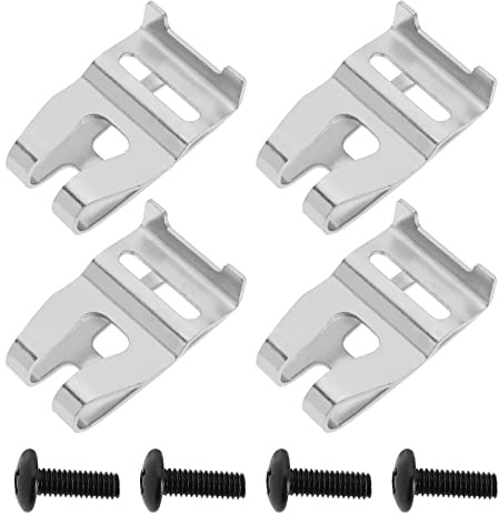 EMSea 4 Stück Gürtelclip Haken mit Schrauben 2609111584 Kompatibel mit Bosch 18V Kabellos Werkzeugen DDB180 DDS181 HDS181 IDS181 DDB181 IDH182-01L