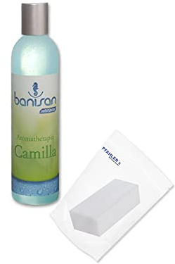 Banisan Bade- u. Whirlpoolzusatz + Schmutzradierer von Pfahler's Whirlpool Studio. Whirlpool Aromatherapie, Whirlpoolduft (Camilla)