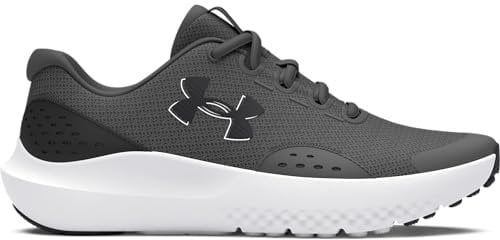 Under Armour UA Bgs Surge 4, Scarpe da Corsa Bambini e Ragazzi, Castlerock Anthracite Anthracite, 36.5 EU
