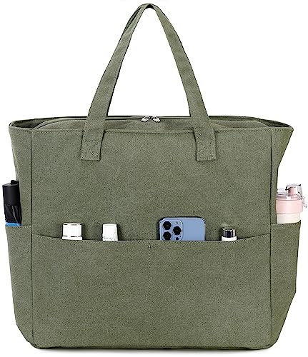 LEDAOU Grand Sac de Plage Imperméable pour Femme - Avec Fermeture Éclair - Résistant au Sable - Pour Piscine et Fitness