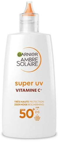 Garnier Ambre solaire Super UV vitamine C fluide anti-taches SPF 50+ 40ml