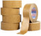 ADHES Biodégradable Ruban Adhésif D'emballage, 7,5 mil, 50mm x 50m x 6 rouleaux, Écrivable & Non Enduit Ruban en papier kraft pour expédition, déménagement, scellage